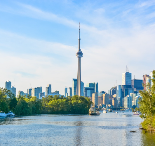 Toronto et la CN Tower — illustration de la destination Canada